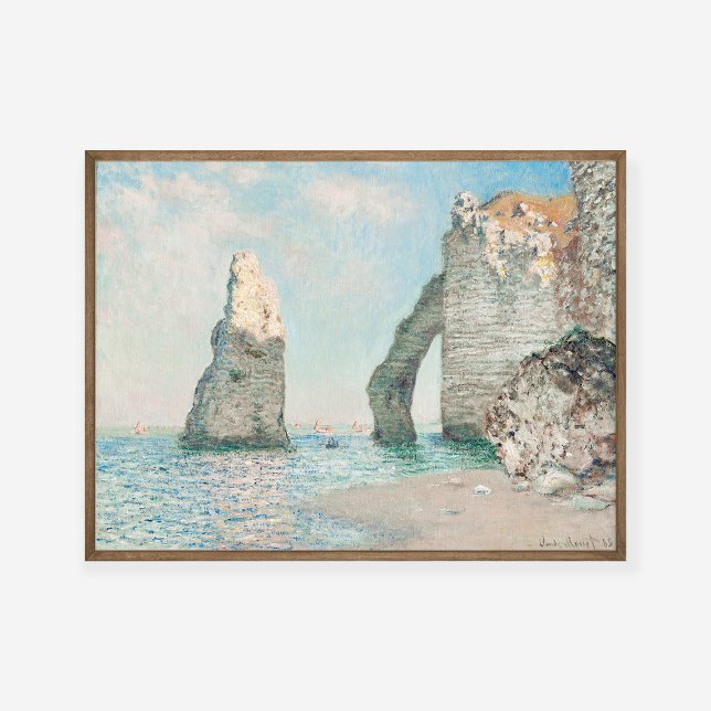 Claude Monet The Cliffs at Étretat Malerei Poster (Von Creator hochgeladen)