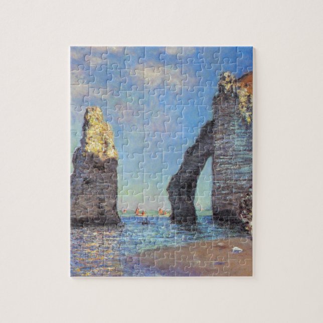 Claude Monet // The Cliffs of Etretat (Vertikal)