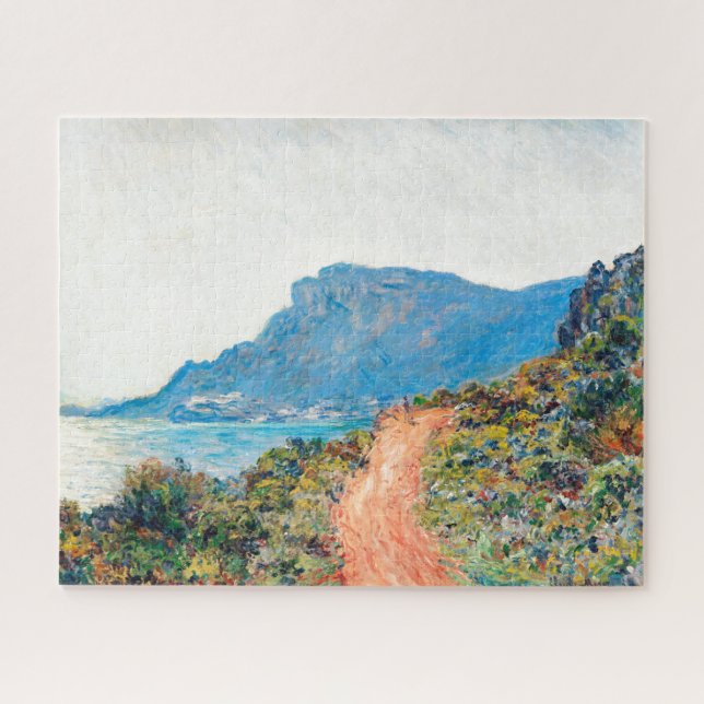 Claude Monet The Corniche bei Monaco (Horizontal)