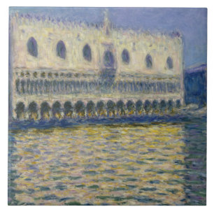 Claude Monet - The Doges Palace Fliese