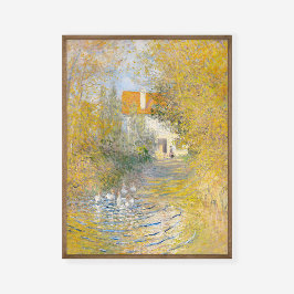 Claude Monet The Duck Pond Malerei Art Print Poster