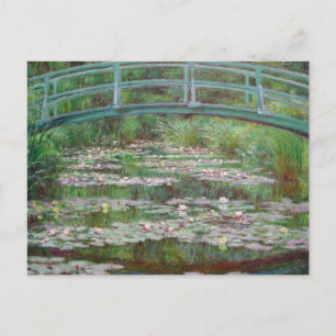 Claude Monet - The Japanese Footbridge Postkarte