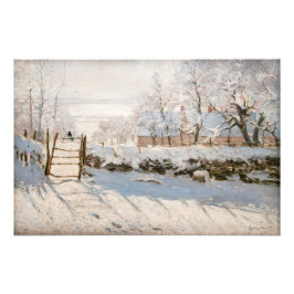 Claude Monet - The Magpie Fotodruck