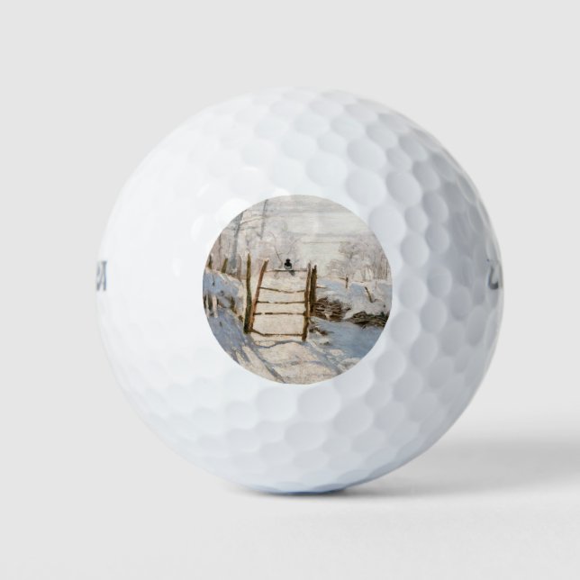 Claude Monet - The Magpie Golfball (Vorderseite)