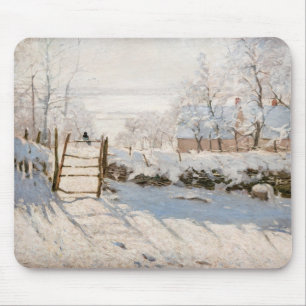 Claude Monet - The Magpie Mousepad