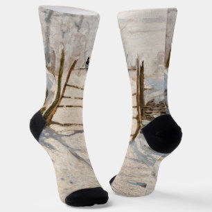 Claude Monet - The Magpie Socken