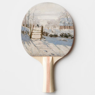 Claude Monet - The Magpie Tischtennis Schläger