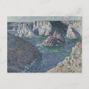 Claude Monet The Rocks at Belle-Ile, 1886 Postkarte