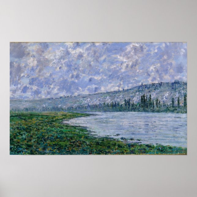 Claude Monet | The Seine at Vetheuil Poster (Vorne)