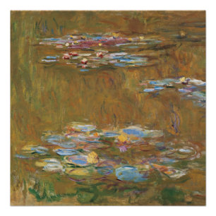 Claude Monet The Water Lily Pond Gallery Poster