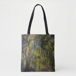 Claude Monet Trauerweide Impressionistische Kunst Tasche
