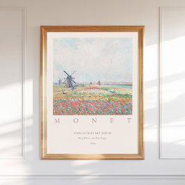 Claude Monet Tulip Fields Haag 1886 Poster