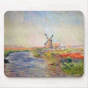 Claude Monet - Tulpenfeld in Holland Mousepad