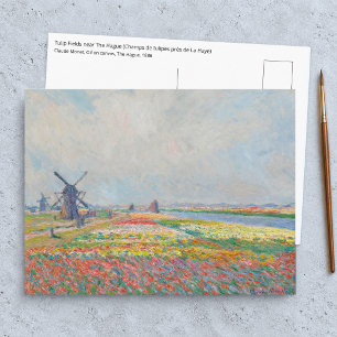 Claude Monet - Tulpenfelder bei Den Haag Postkarte