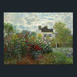 Claude Monet über den argentinischen Künstlergarte Poster<br><div class="desc">Claude Monet war Gründer des französischen impressionistischen Gemäldes und der beständigste und produktivste Praktizierende der Philosophie der Bewegung, seine Wahrnehmungen vor der Natur zu äußern, insbesondere was die schlichte Landschaftsmalerei angeht. Dieses Gemälde, ein Ölgemälde an der Leinwand, wurde 1973 gemacht. Dieses Kunstwerk wäre ideal für alle, die gerne Gärten oder...</div>