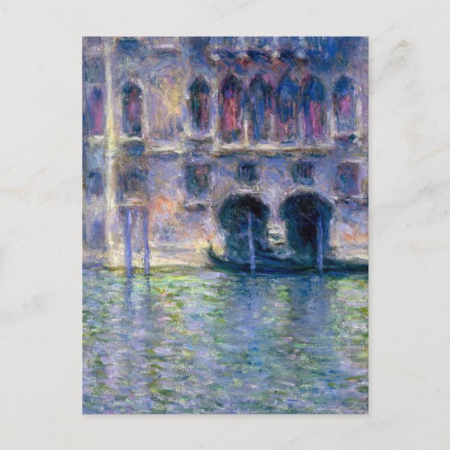 Claude Monet Venice Postkarte (Vorderseite)
