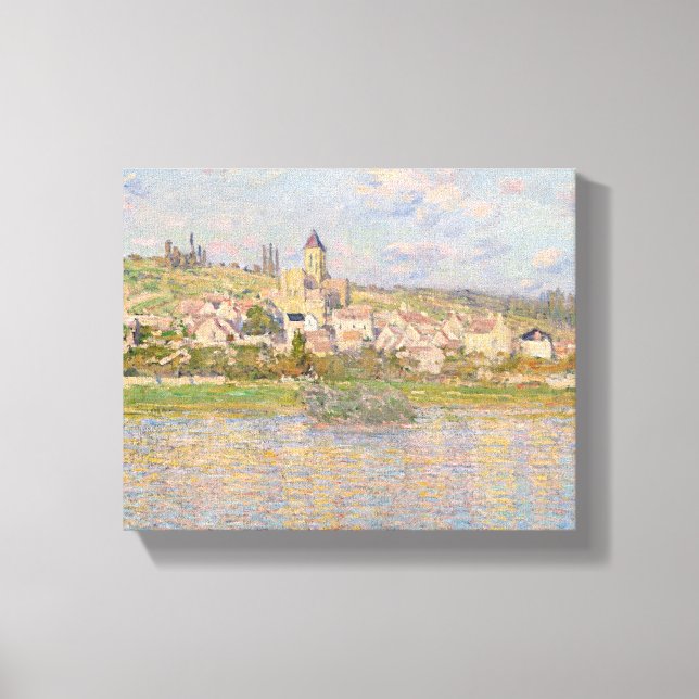 Claude Monet - Vetheuil Leinwanddruck (Vorderseite)