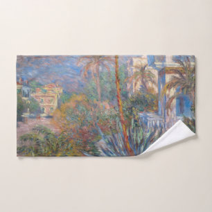 Claude Monet - Villas in Bordighera Badhandtuch Set
