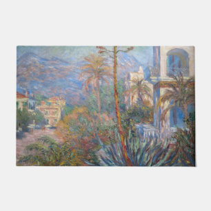 Claude Monet - Villas in Bordighera Fußmatte