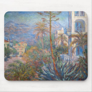 Claude Monet - Villas in Bordighera Mousepad