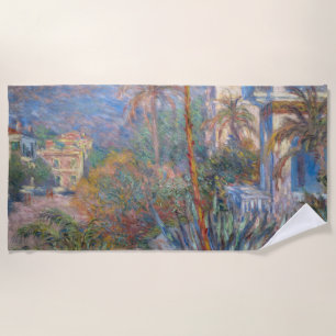 Claude Monet - Villas in Bordighera Strandtuch