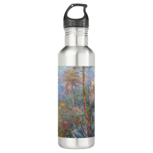 Claude Monet - Villen in Bordighera Edelstahlflasche