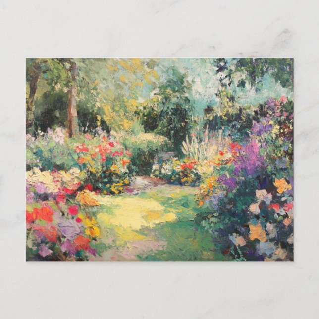 Claude Monet Vintag Postcard Postkarte (Vorderseite)