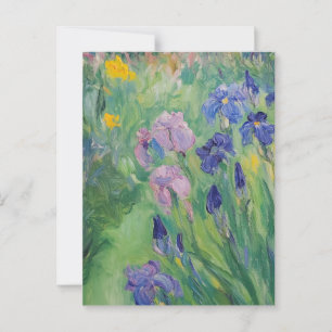 Claude Monet Vintag Postcard Postkarte