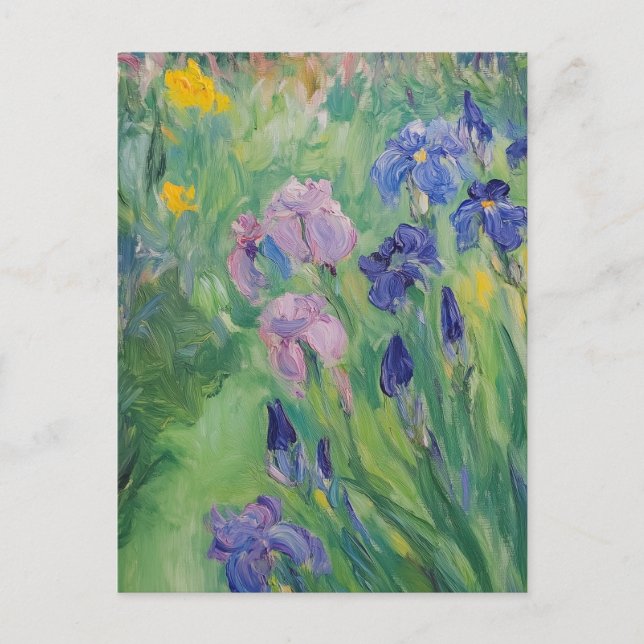 Claude Monet Vintag Postcard Postkarte (Vorderseite)