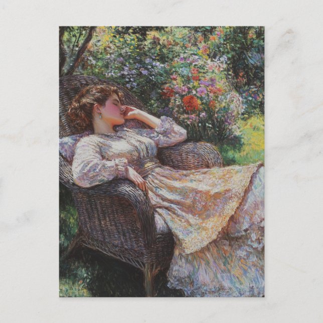 Claude Monet Vintag Postcard Postkarte (Vorderseite)