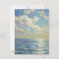 Claude Monet Vintag Postcard
