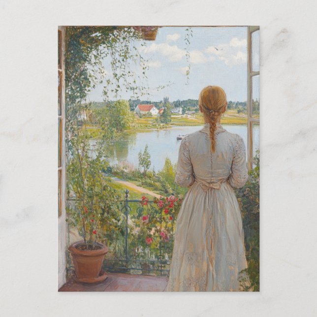 Claude Monet Vintag Postcard Postkarte (Vorderseite)