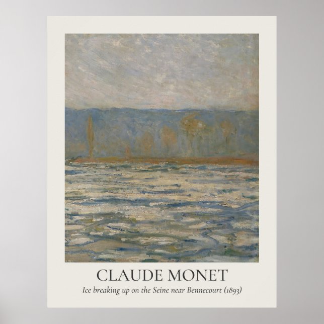 Claude Monet Vintag Wall Art 11x14 Verhältnis Poster (Vorne)