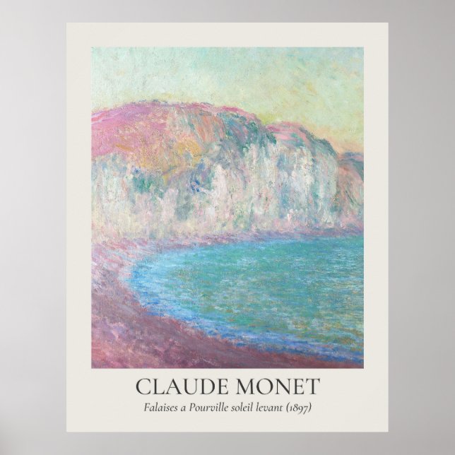 Claude Monet Vintag Wall Art 11x14 Verhältnis Poster (Vorne)