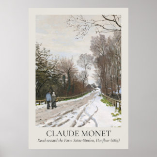 Claude Monet Vintag Wall Art ISO Verhältnis Poster