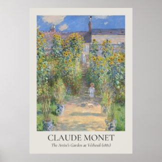 Claude Monet Vintag Wall Art ISO Verhältnis Poster