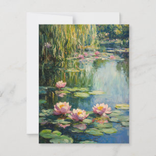 Claude Monet Vintage-Postkarte  Postkarte