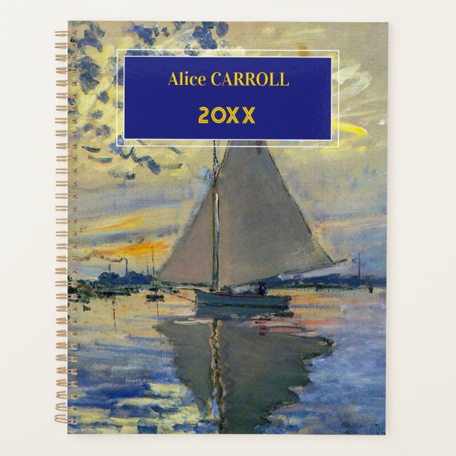 Claude Monet - Voilier au Petit-Gennevilliers (Devant)