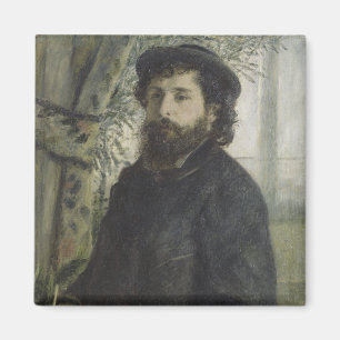 Claude Monet von Pierre-Auguste Renoir Magnet