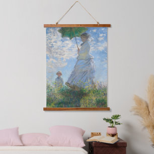 Claude Monet Wandkunst Frau mit einem Sonnenschirm