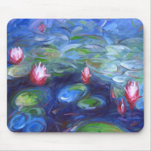 Claude Monet: Wasser-Lilien 2 Mousepad