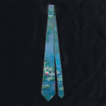 Claude Monet. Wasser Lilien. Französischer Impress Krawatte<br><div class="desc">Claude Monet "Water Lilies" Halsband.</div>