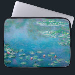 Claude Monet. Wasser Lilien. Französischer Impress Laptopschutzhülle<br><div class="desc">Claude Monet "Water Lilies" Laptop-Ärmel.</div>