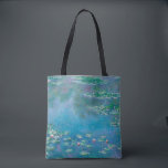 Claude Monet. Wasser Lilien. Französischer Impress Tasche<br><div class="desc">Claude Monet "Water Lilies" Tote Tasche.</div>