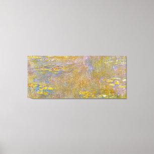 Claude Monet - Wasser-Lilien (gelbes Nirwana) Leinwanddruck