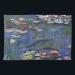 Claude Monet-Wasser-Lilien Geschirrtuch<br><div class="desc">Claude Monet-Wasser-Lilien</div>