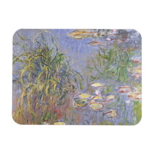 Claude Monet   Wasser-Lilien, Gruppe des Grases Magnet