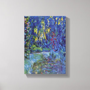 Claude Monet - Wassergarten bei Giverny Leinwanddruck