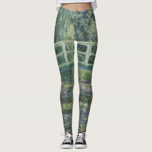 Claude Monet - Wasserläufer und Japanische Brück Leggings
