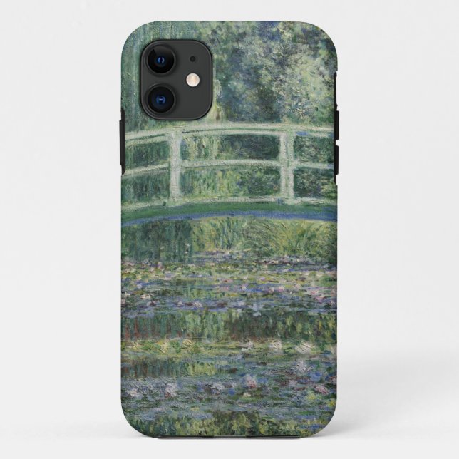 Claude Monet - Wasserläufer und Japanische Brücke Case-Mate iPhone Hülle (Rückseite)